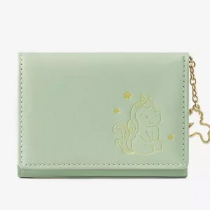 کیف پول زنانه فانتزی کوچک تائومیک میک TAOMICMIC Y8938 Cartoon Unicorn Anime Small Trifold Wallet