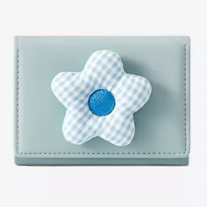 کیف پول فانتزی تاشو زنانه طرح گل تائومیک میک TAOMICMIC Y8074 Flower Cute Folding Wallet Tri-fold