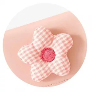 کیف پول فانتزی تاشو زنانه طرح گل تائومیک میک TAOMICMIC Y8074 Flower Cute Folding Wallet Tri-fold