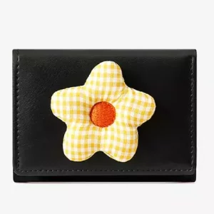 کیف پول فانتزی تاشو زنانه طرح گل تائومیک میک TAOMICMIC Y8074 Flower Cute Folding Wallet Tri-fold