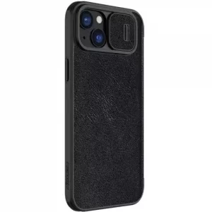کیف کلاسوری آیفون 15 نیلکین Nillkin Apple iPhone 15 Qin Pro leather case