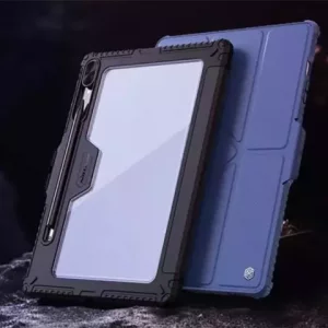 کیف محافظ بامپردار تبلت سامسونگ اس 9 پلاس نیلکین Nillkin Bumper Leather cover case Pro Multi-angle folding style Samsung Galaxy Tab S9 Plus