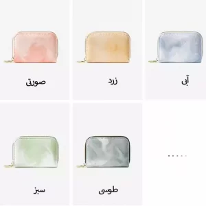 کیف پول زنانه طرح ابروبادی تائومیک میک Y8437