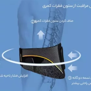 کمر بند لاغری و محافظ ستون فقرات کمر شیائومی Xiaomi LERAVAN lfw004 Shaping Belt LERAVAN Slimming Belt