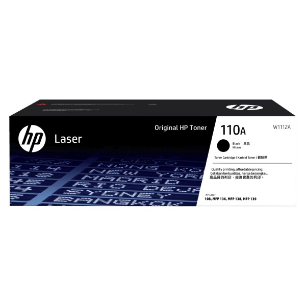 HP 110A Black Original Laser Toner Cartridge