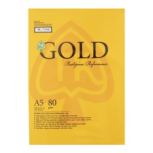 کاغذ A5 گلد Gold A5 Paper بسته 500 عددی