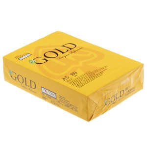 کاغذ A5 گلد Gold A5 Paper بسته 500 عددی