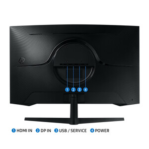 مانیتور 27 اینچ سامسونگ مدل Odyssey G5 G55C LS27CG552