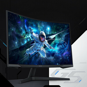 مانیتور 27 اینچ سامسونگ مدل Odyssey G5 G55C LS27CG552