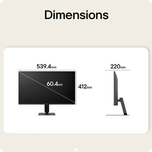 مانیتور 24 اینچ ال جی مدل 24U411B-B با وضوح Full HD، پنل IPS و نرخ به‌روزرسانی 144 هرتز