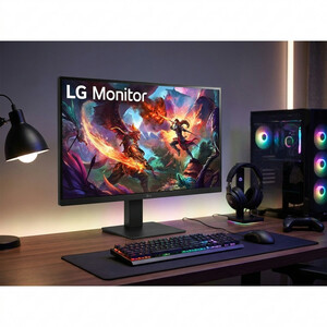 مانیتور 27 اینچ ال جی مدل 27U411B-B با وضوح Full HD، پنل IPS و نرخ به‌روزرسانی 144 هرتز