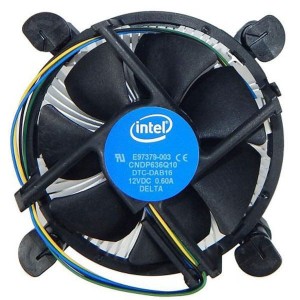 سیستم خنک کننده بادی اینتل مدل LGA 1700