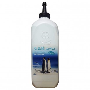 پودر شارژ مشکی 1 کیلوگرمی جی اند بی کد 1005