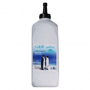 پودر شارژ مشکی 1 کیلوگرمی جی اند بی مدل 1200