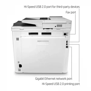 پرینتر چند کاره لیزری اچ‌پی مدل Color LaserJet Enterprise MFP M480f