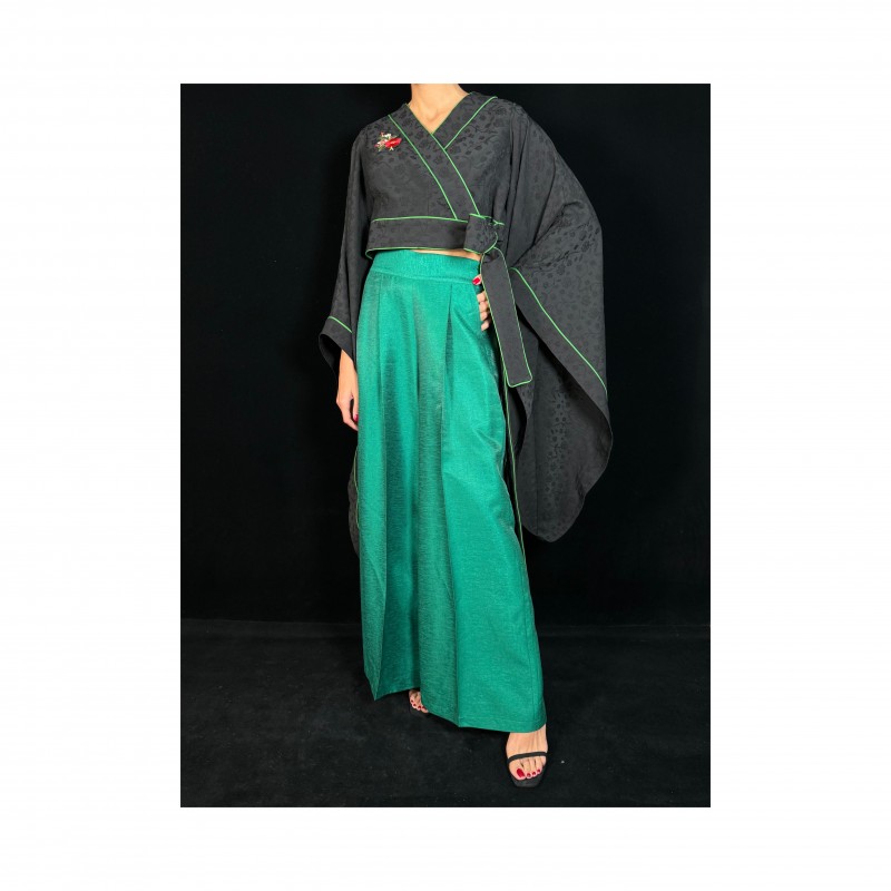 شلوار اکیو سبز