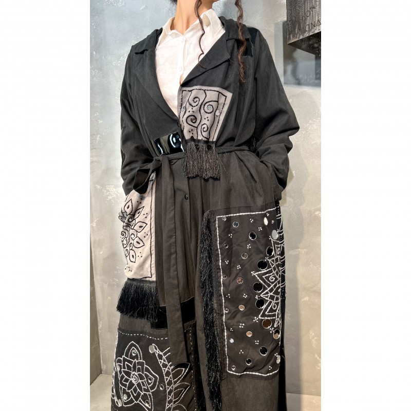 پالتو دٌبّ اکبر مشکی بلند