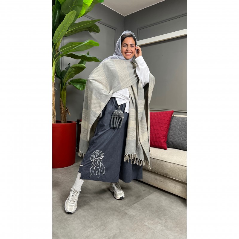 پانچو طوسیunisex