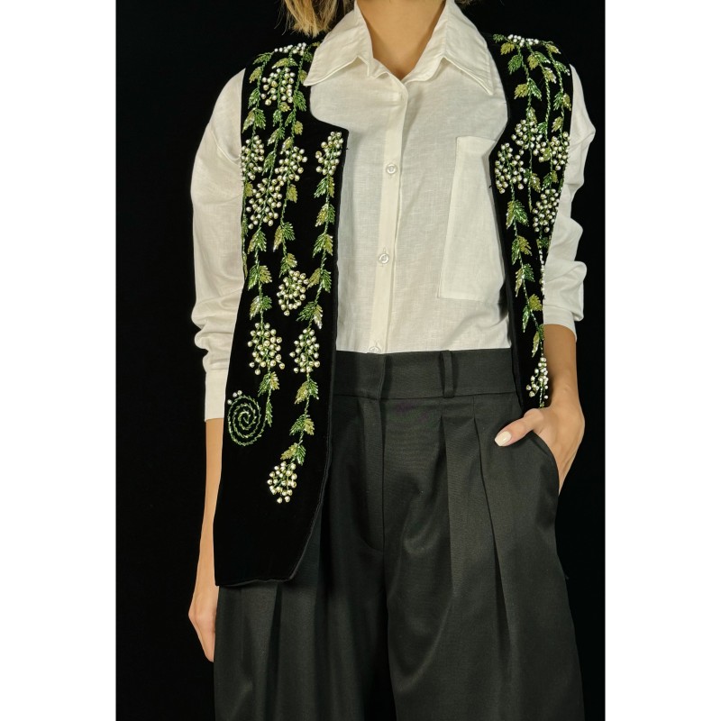 جليقه شكوفه گيلاس بلند