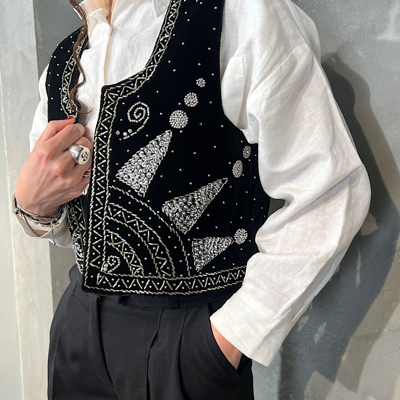 جليقه خورشيد نقره اي مشكي