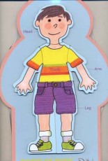 پازل چوبی شش تیکه  آشنایی با اندام (چوبی)دهکده