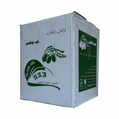 روغن زیتون بکر 3 لیتری ناب