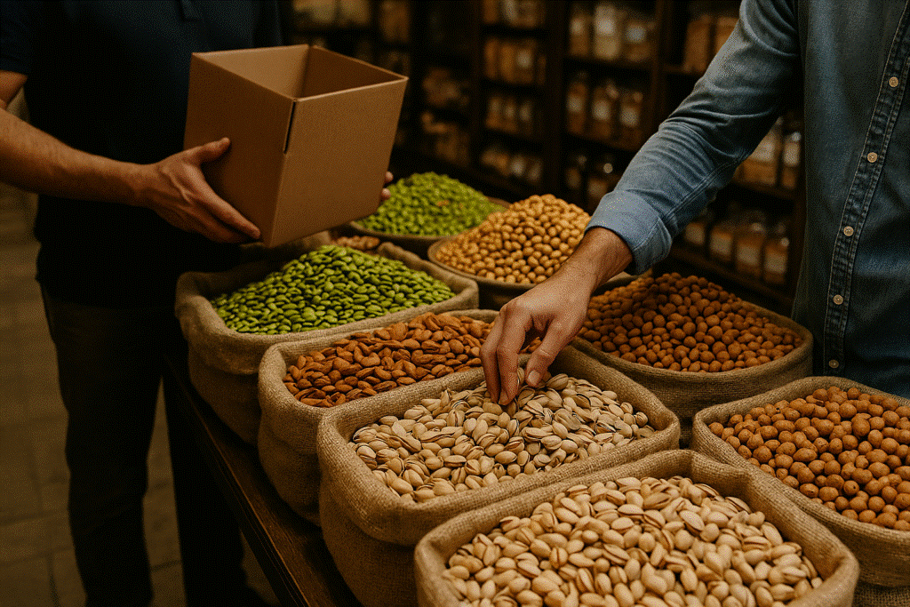 راهنمای خرید عمده آجیل