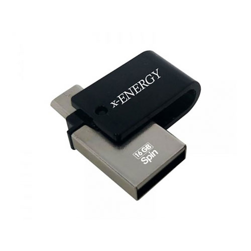فلش مموری X-ENERGY Spin OTG USB 2.0 Flash Memory 16GB