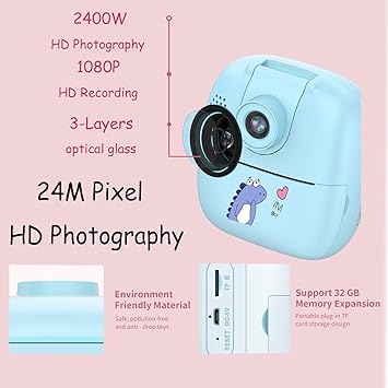 دوربین چاپ سریع | دوربین بی سیم قابل حمل کودکان