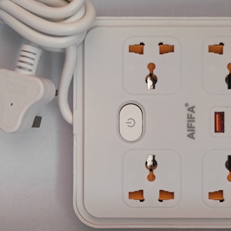 پریز برق چند پورت Auto max 3400MA