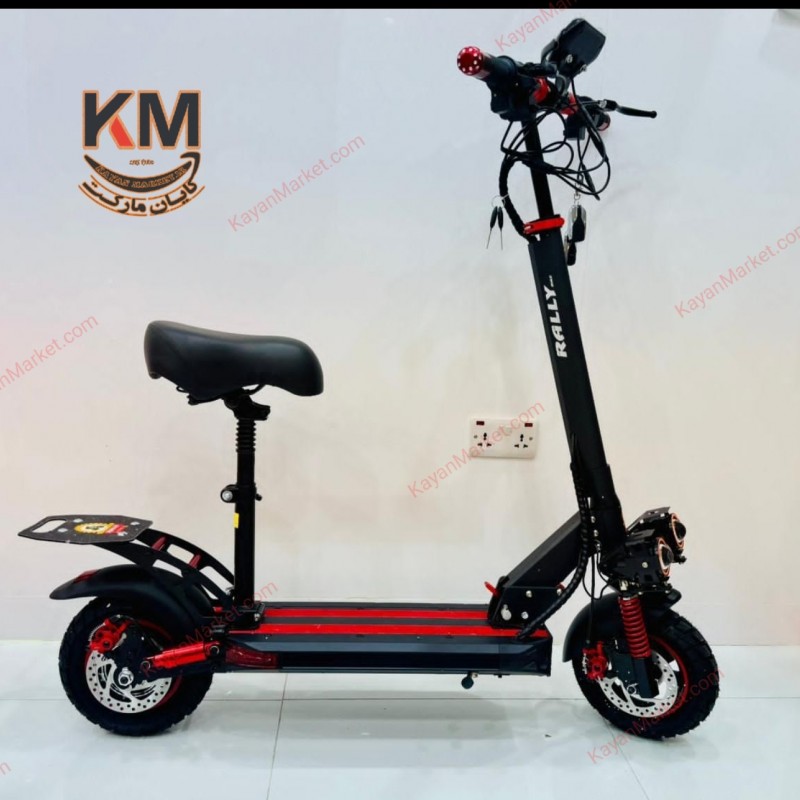 اسکوتر برقی دونفره کایان زارا رالی مانیتور بزرگ 2025 تاشو Skooter rally kayanzara