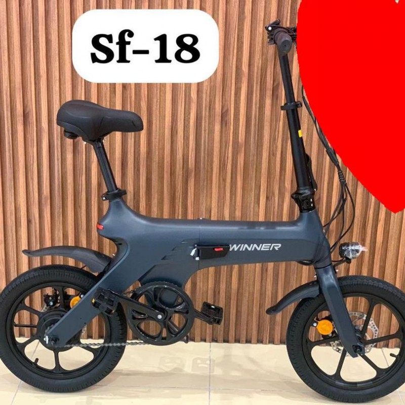 دوچرخه برقی تاشو کایان زارا  مدل وینر بزرگسال ۱۴ اینچی مدل KayanZara winner