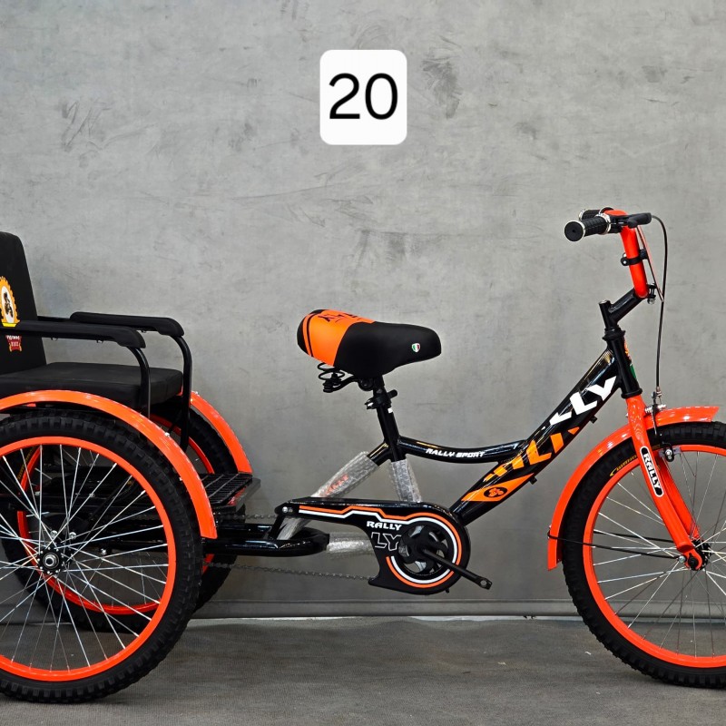 سه چرخه سایز 20 دو صندلی رالی سفارش KayanZara