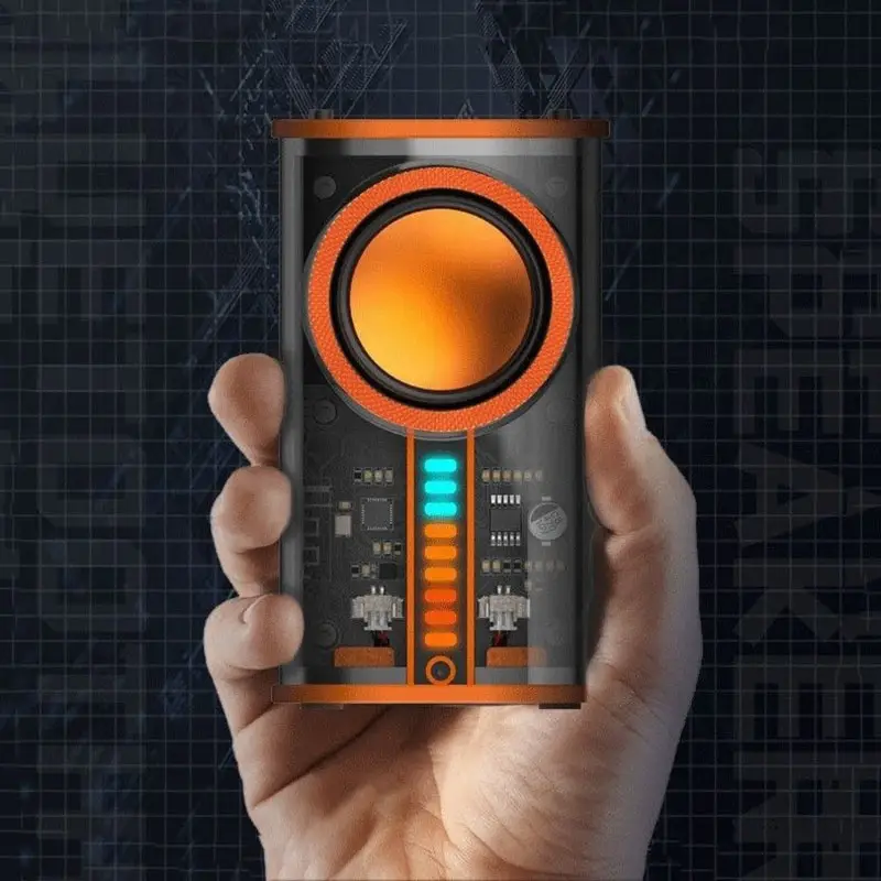 اسپیکر بلوتوثی شفاف مدل k07