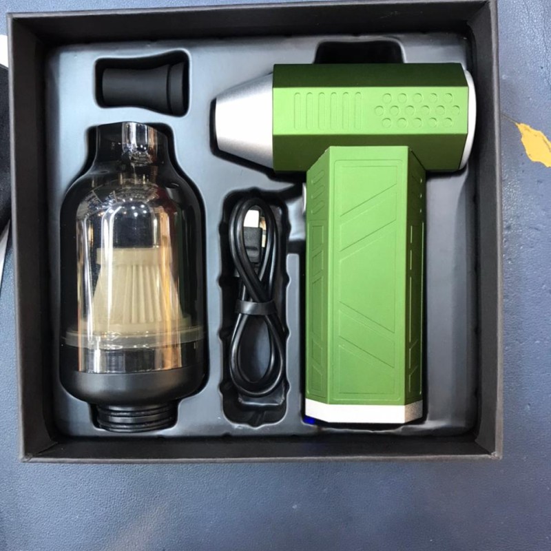 جت فن شارژی قدرتی  همراه با کیت جاروبرقی ماشین