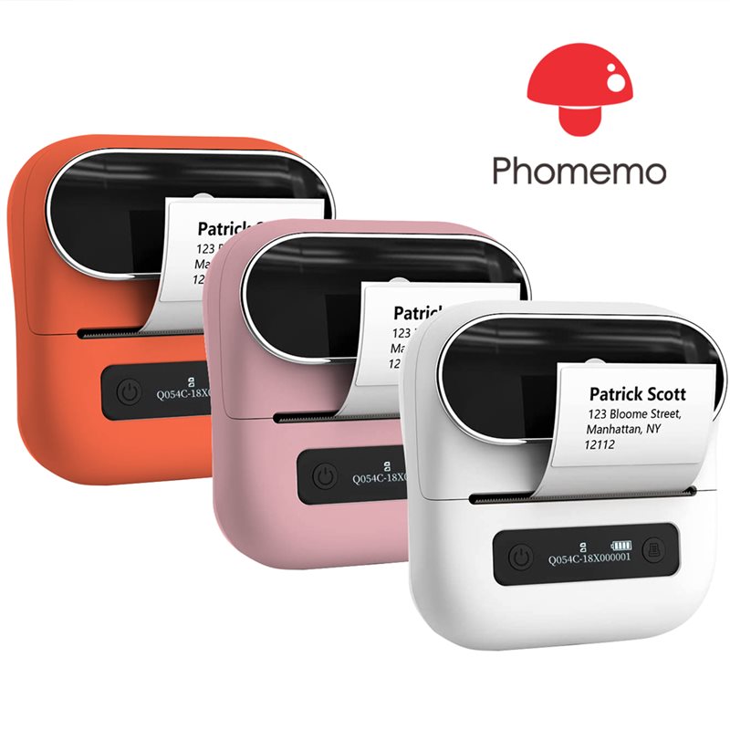 مینی پرینتر دستگاه لیبل زن – چاپگر برچسب حرارتی بلوتوث قابل حمل M220