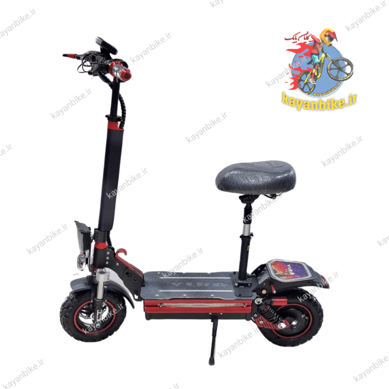 اسکوتر برقی  ولرا دونفره موتور بزرگ مانیتور بزرگ 2024 تاشو کابین نوری