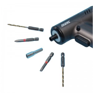 پیچ گوشتی شارژی ام دی اچ ال مدل MD-8728 مجموعه 30 عددی