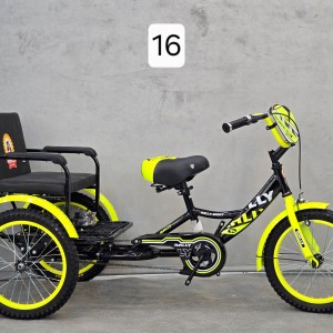سه چرخه سایز 16 دو صندلی رالی سفارش KayanZara