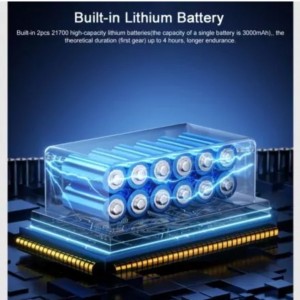 جت فن شارژی قدرتی  X3 اصلی با جعبه اصلی Super turbo fan x3
