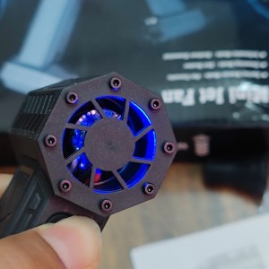 جت فن شارژی قدرتی  X3 اصلی با جعبه اصلی Super turbo fan x3