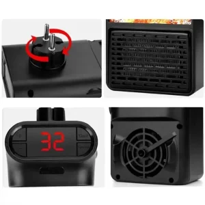 بخاری برقی فن هیتر فلیم flam heater