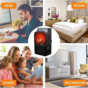 بخاری برقی فن هیتر فلیم flam heater
