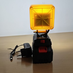 چراغ پروژکتور کمپ شارژی تک سلولی پرنور مدل working lamp