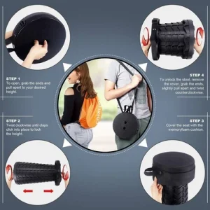 صندلی مسافرتی آکاردئونی 4 پین TELESCOPING