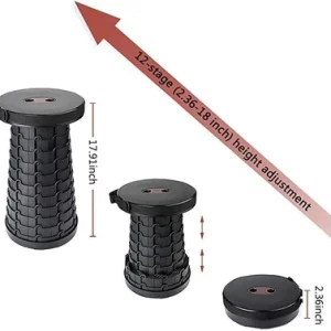 صندلی مسافرتی آکاردئونی 4 پین TELESCOPING