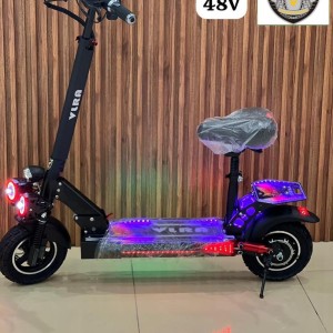 اسکوتر برقی  ولرا دونفره مانیتور بزرگ 2024 تاشو کابین نوری