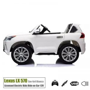 ماشین شارژی لکسوس مدل LX570 (۴ موتور) اورجینال