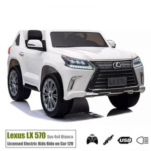 ماشین شارژی لکسوس مدل LX570 (۴ موتور) اورجینال