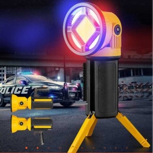 چراغ قوه نورافکن پاوربانک دار با پخش نور بسیار بالا مدل w5164-2